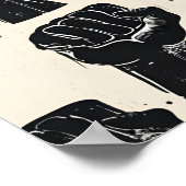 団結の強さ:拳パターンの力を付ける4 ポスター (角)