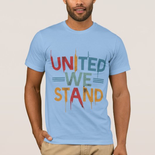 団結の強さ Tシャツ (正面)