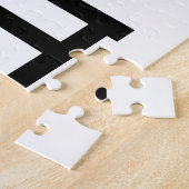 囧ジオンオ中国のルツアジアミームハンジー絵文字 ジグソーパズル (側面)