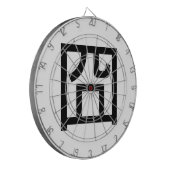 囧ジオンオ中国のルツアジアミームハンジー絵文字 ダーツボード (正面左)