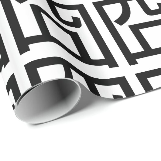 囧ジオンオ中国のルツアジアミームハンジー絵文字 ラッピングペーパー (ロールコーナー)