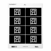 囧ジオンオ中国のルツアジアミームハンジー絵文字 ラベル (フルシート)