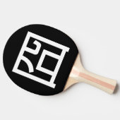 囧ジオンオ中国のルツアジアミームハンジー絵文字 卓球ラケット (横)