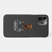 困ったときの頼れる愛犬 Case-Mate iPhoneケース (裏面(横))