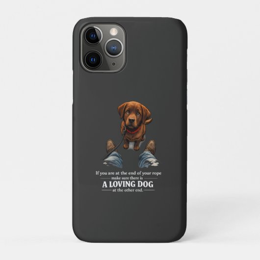 困ったときの頼れる愛犬 Case-Mate iPhoneケース (裏)