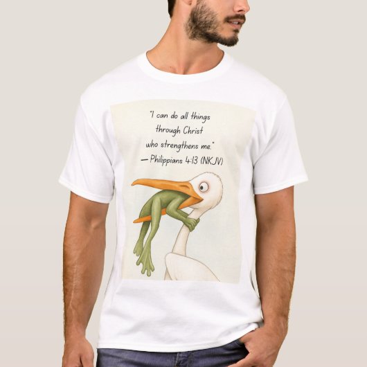 困ったカエル Tシャツ (正面)