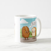 困ったパン助けにパン！健全な模倣品 コーヒーマグカップ (正面右)