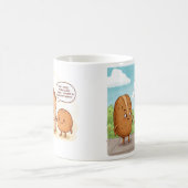 困ったパン助けにパン！健全な模倣品 コーヒーマグカップ (中央)