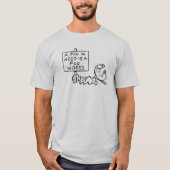 "困ったフーさん" Tシャツ (正面)