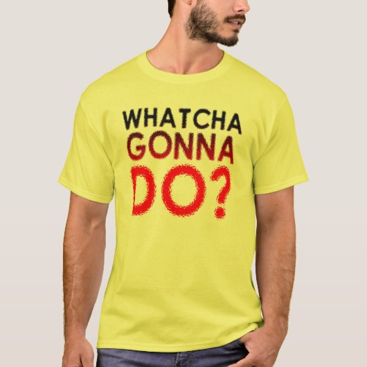 困った時のTシャツ Funny Tシャツ (正面)