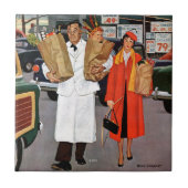 困った袋 タイル (正面)