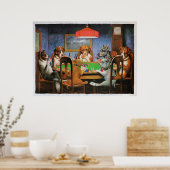 困っている友人 ポスター (キッチン)