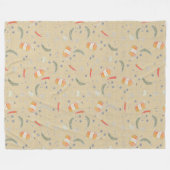 困って フリースブランケット (正面(横))