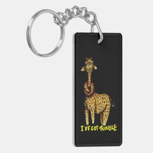 困っ得た キーホルダー (正面左)