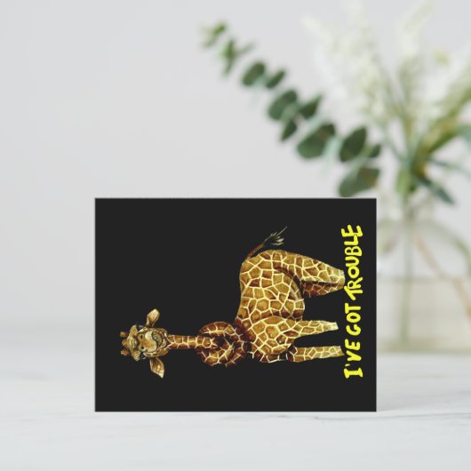 困っ得た ポストカード (スタンド正面)