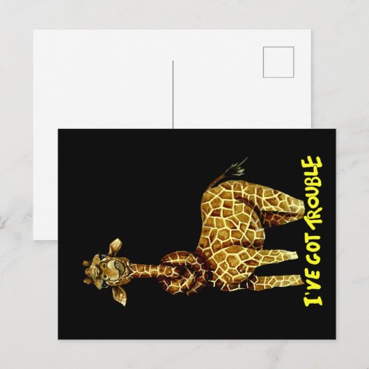 困っ得た ポストカード (正面/裏面)