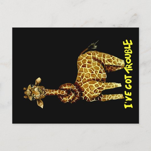 困っ得た ポストカード (正面)