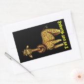 困っ得た 長方形シール (封筒)