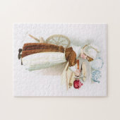 困惑させますパイを植民地恋人 ジグソーパズル (横)