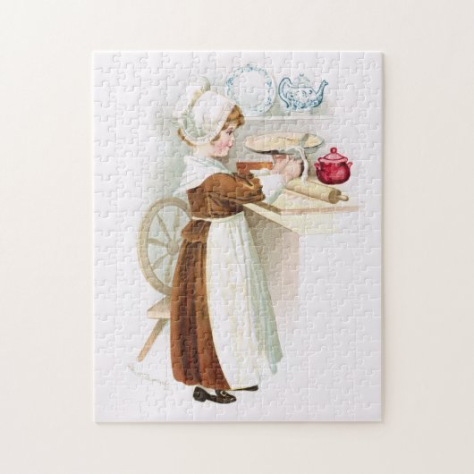 困惑させますパイを植民地恋人 ジグソーパズル (縦)