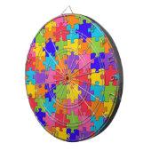 困惑したコレクション ダーツボード (正面右)