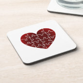 困惑したハート コースター (左側)