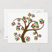 困惑した人生の木 ポストカード (正面/裏面)