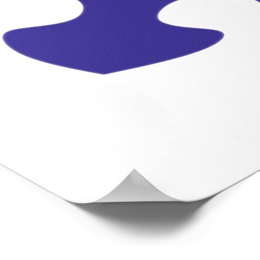 困惑した ポスター (角)