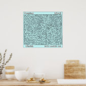 困惑した ポスター (キッチン)