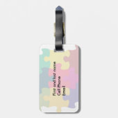 困惑した ラゲッジタグ (裏面縦)