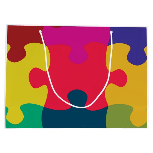 困惑した ラージペーパーバッグ (裏面)