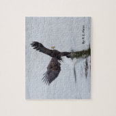 困惑のワシは水に歩くようです ジグソーパズル (縦)