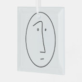 困惑ガラスオーナメント ガラスオーナメント (正面左)