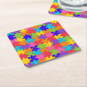 困惑コレクションコースター スクエアペーパーコースター (アングル)