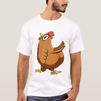 困惑チキンメメ Tシャツ