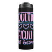 困難おもしろいなAFの姦淫は推奨しない タンブラー (正面)