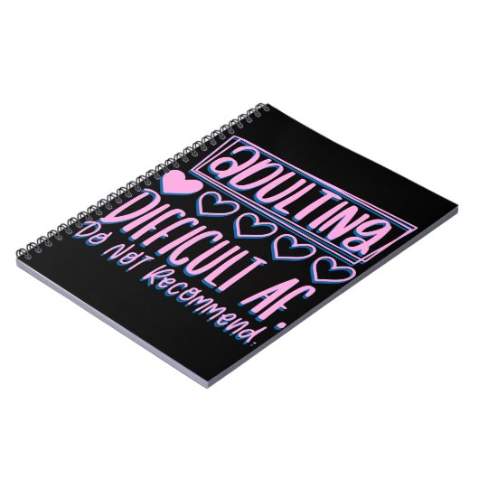 困難おもしろいなAFの姦淫は推奨しない ノートブック (左側)