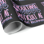 困難おもしろいなAFの姦淫は推奨しない ラッピングペーパー (ロールコーナー)