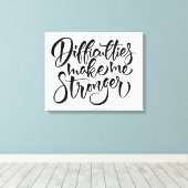 困難が強くなる キャンバスプリント (インサイチュ (ウッドフロア))