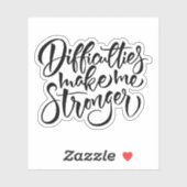 困難が強くなる シール (シート)