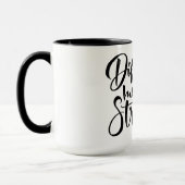 困難が私を強くする マグカップ (左)