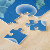 困難なお洒落ウミガメのジグソーパズル ジグソーパズル (側面)