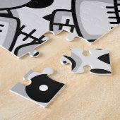 困難なスカル ジグソーパズル (側面)