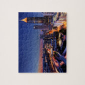 困難な交通パターン、アトランタの夜景 ジグソーパズル (縦)