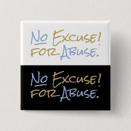 困難な人を虐待する理由なし 缶バッジ