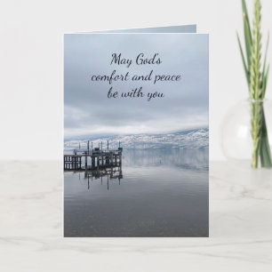 困難な時救済間Caで最も深い悔やみや弔慰で カード