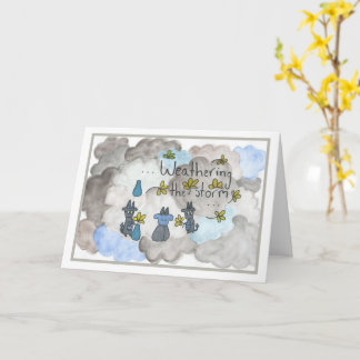 困難な時期のカード カード