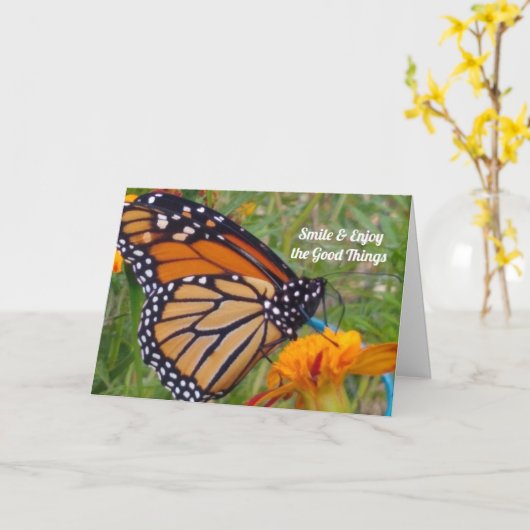 困難な時期 カード (黄色い花)