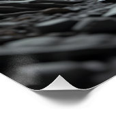 困難な森林のペーパークラフトシーン ポスター (コーナー)