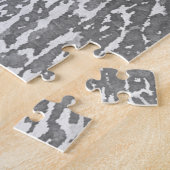 困難な沿岸ブラックパームツリーパズル ジグソーパズル (側面)